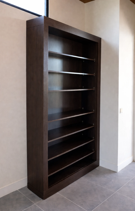 Librería en madera