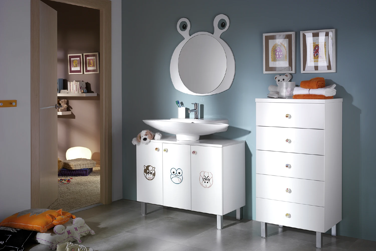 Mueble baño infantil